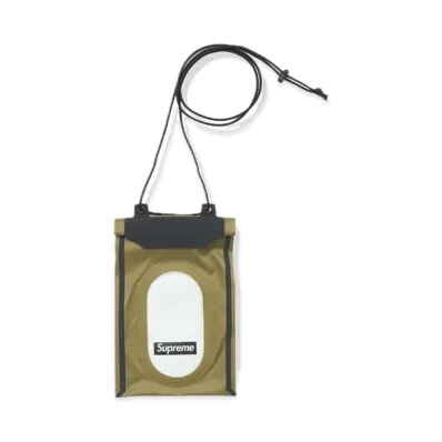 Supreme x The North Face Summit Series Outer Tape Seam Neck Pouch "Olive"
