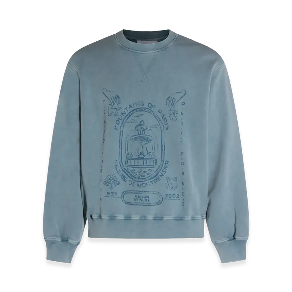 Maison Kitsune Sweaters "Blue"