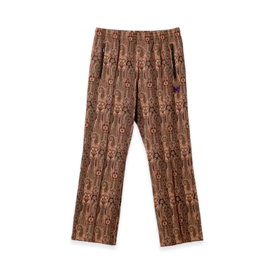 NEEDLES Track Pant Poly Jacquard "Orange"