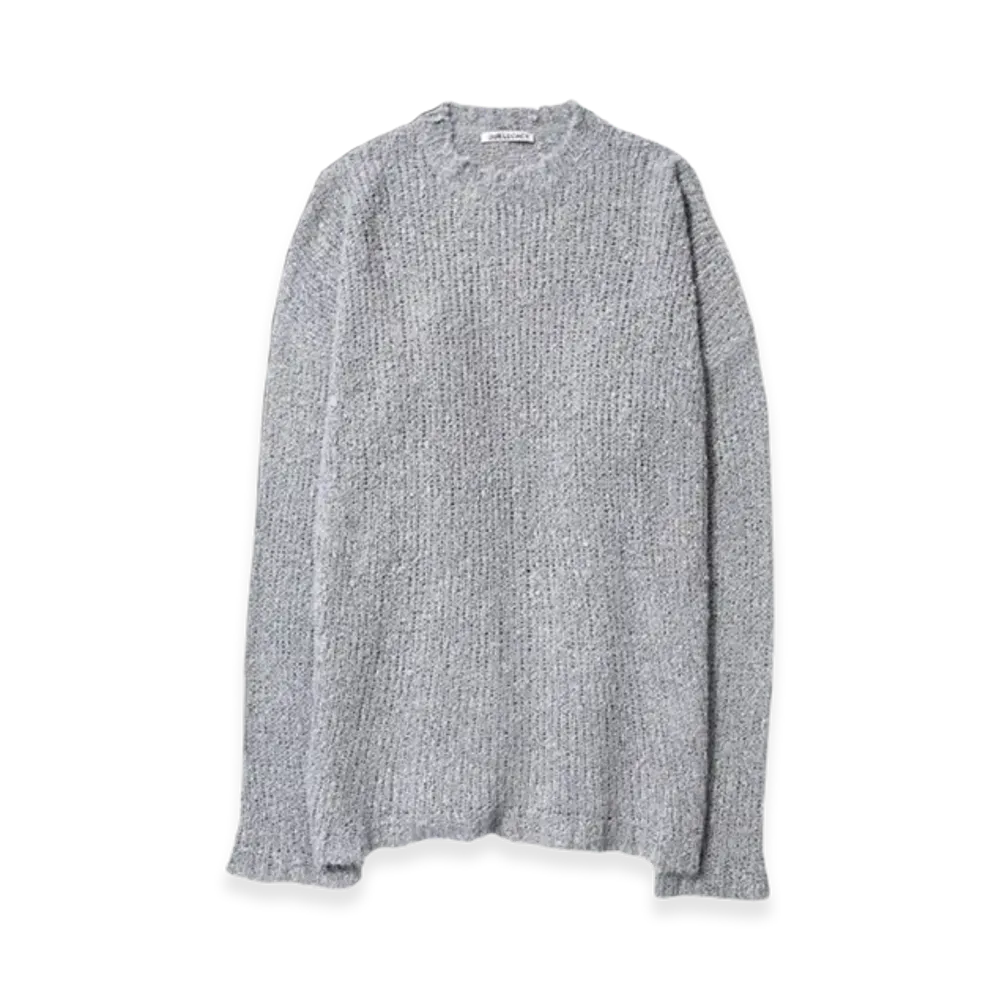 OUR LEGACY Linen Nylon Knit Boucle "Grey"