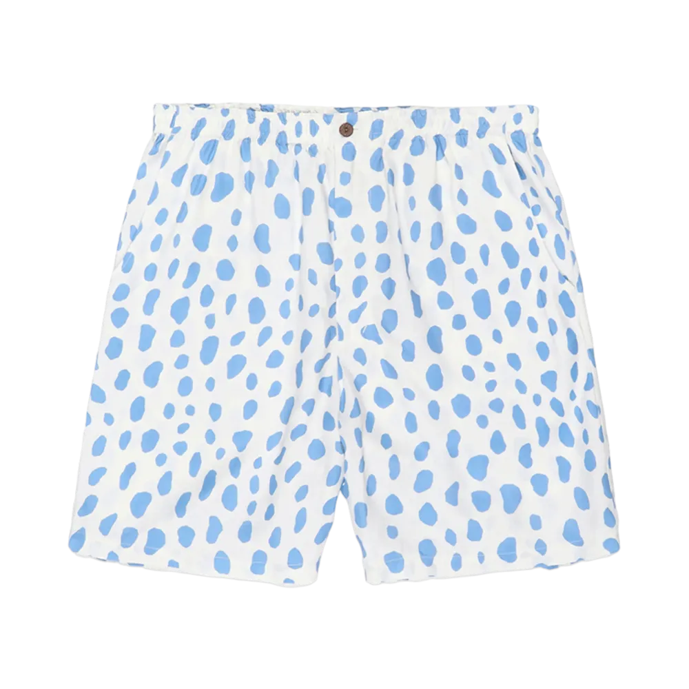 WACKO MARIA Leopard Hawaiian Shorts "Blue"