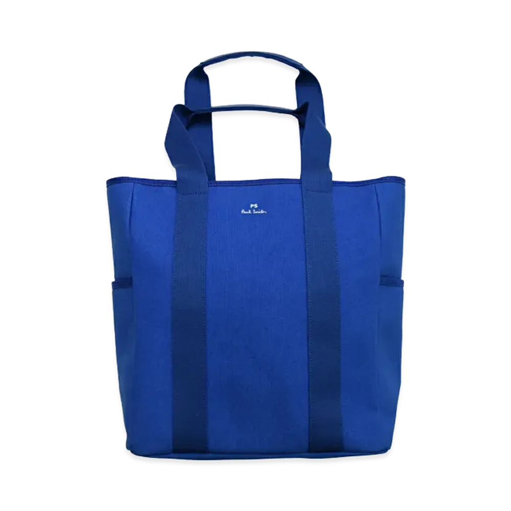 Paul Smith Core Organic Cotton Tote Bag "Blue"