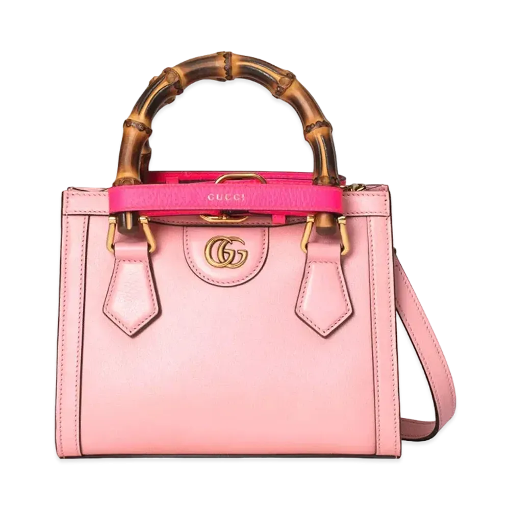 GUCCI Diana Mini Tote Bag "Pastel Pink"