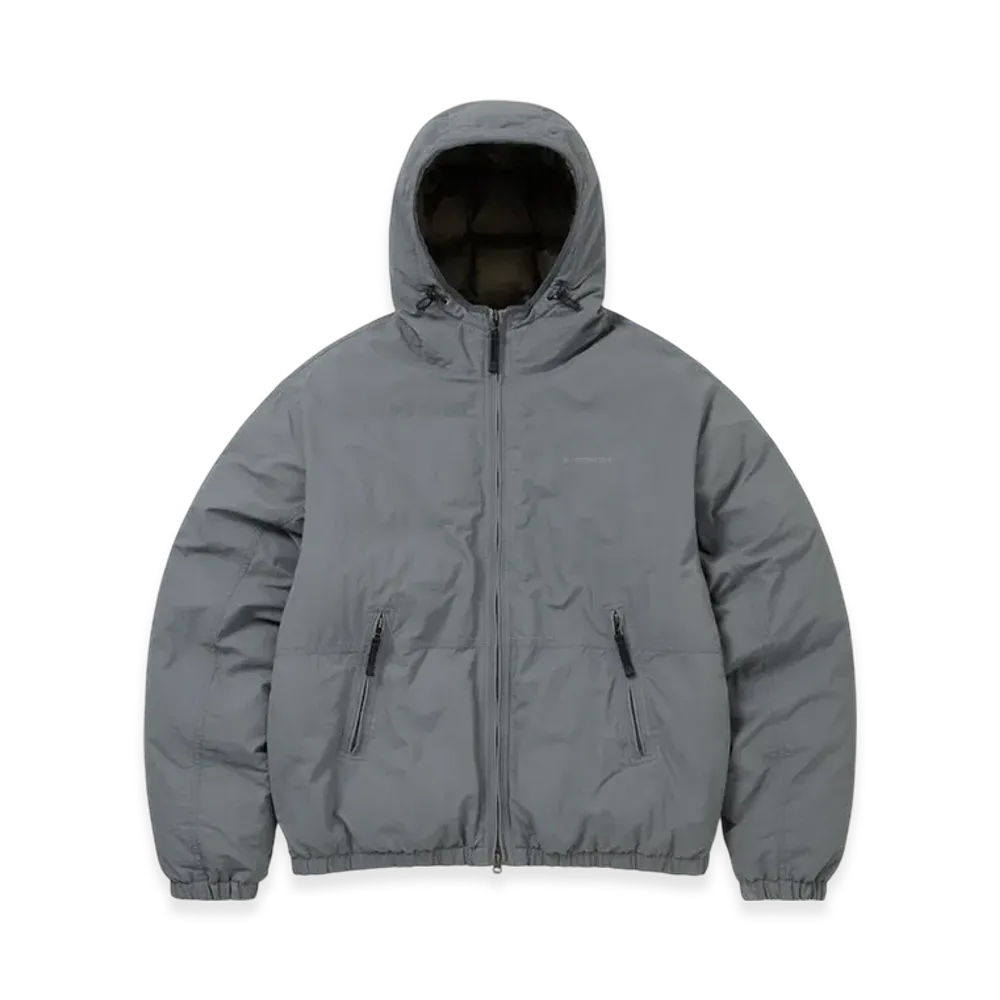 thisisneverthat Washed Down Puffer Jacket "Slate"