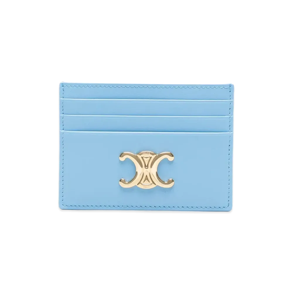CELINE Women's Capsule Wallets "Clear Blue"