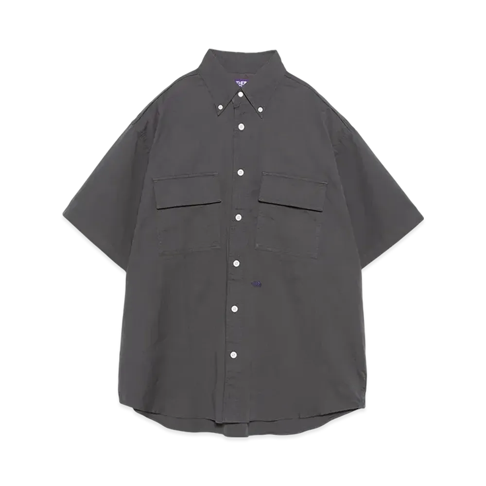 The North Face PURPLE LABEL Button Down Field S/S Shirt "Asphalt Gray"