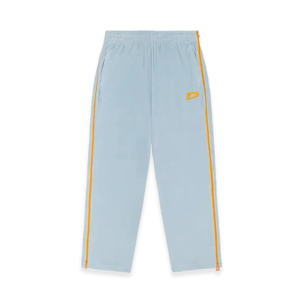 DENIM TEARS Velour Warmup Track Pants "Blue"
