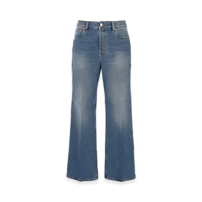 GUCCI Women's Denim Jeans "Blue"