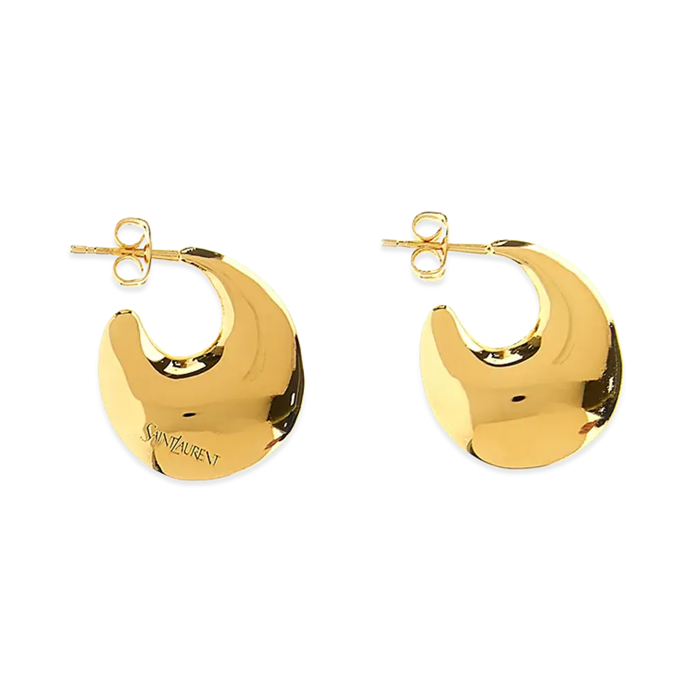 Saint Laurent Women's Drop Earrings "Gold"