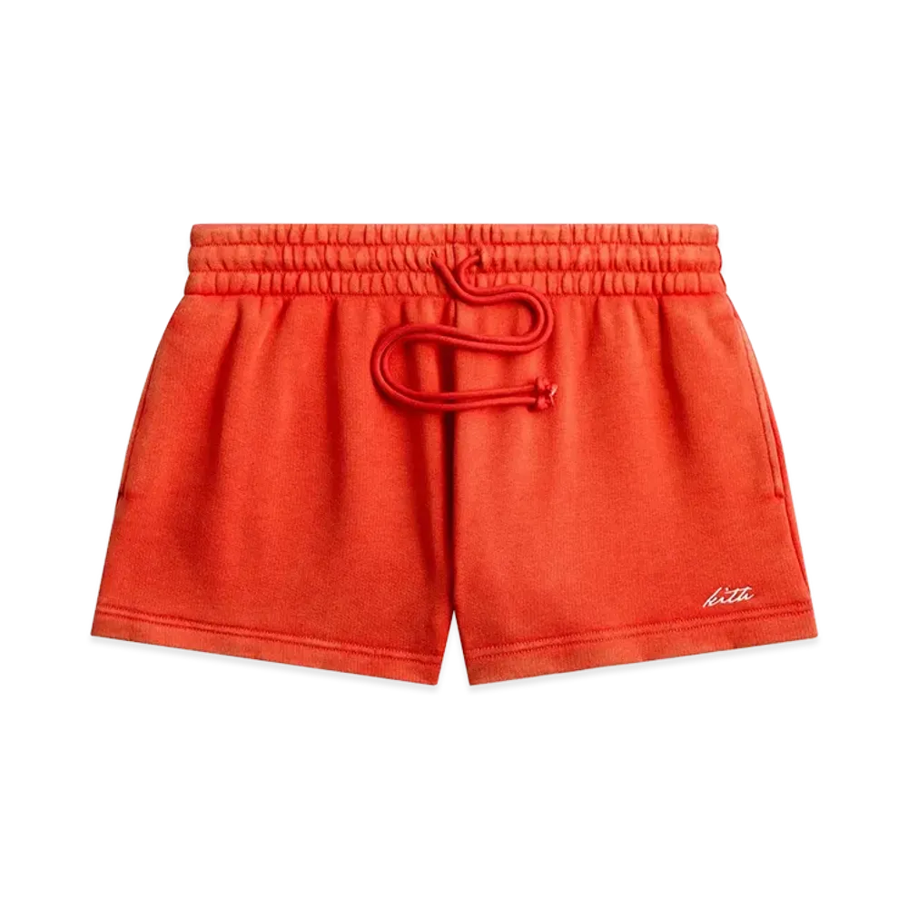 Kith Women's Lorah Micro Sweatshort "Wildfire"