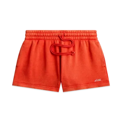 Kith Women's Lorah Micro Sweatshort "Wildfire"