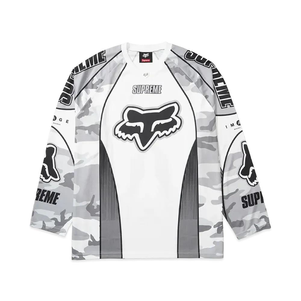 Supreme x Fox Racing DMX Jersey "White"