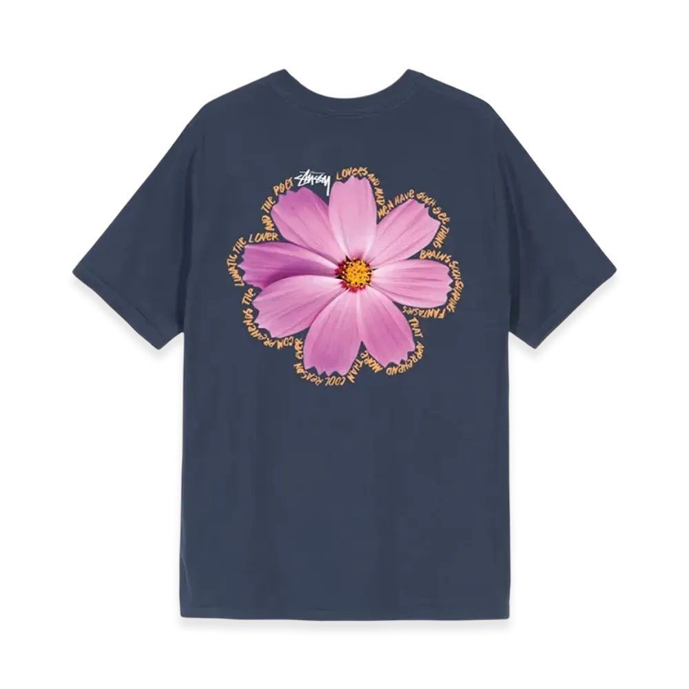 Stussy Cosmos Tee "Navy"