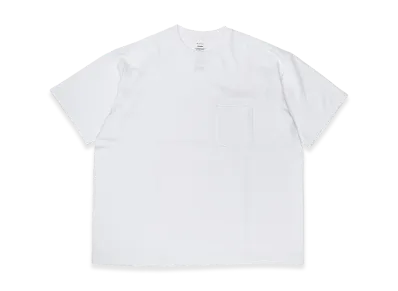 Graphpaper S/S Oversized Pocket Tee "White"
