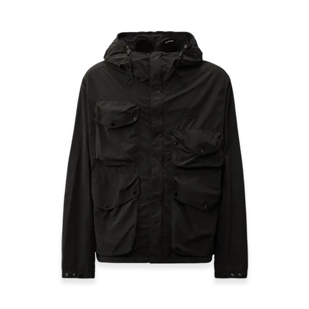 C.P. Company Flatt Nylon Goggle Jacket "Total Eclipse Blue"