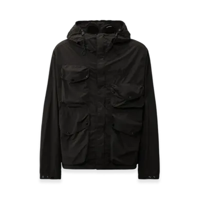 C.P. Company Flatt Nylon Goggle Jacket "Total Eclipse Blue"