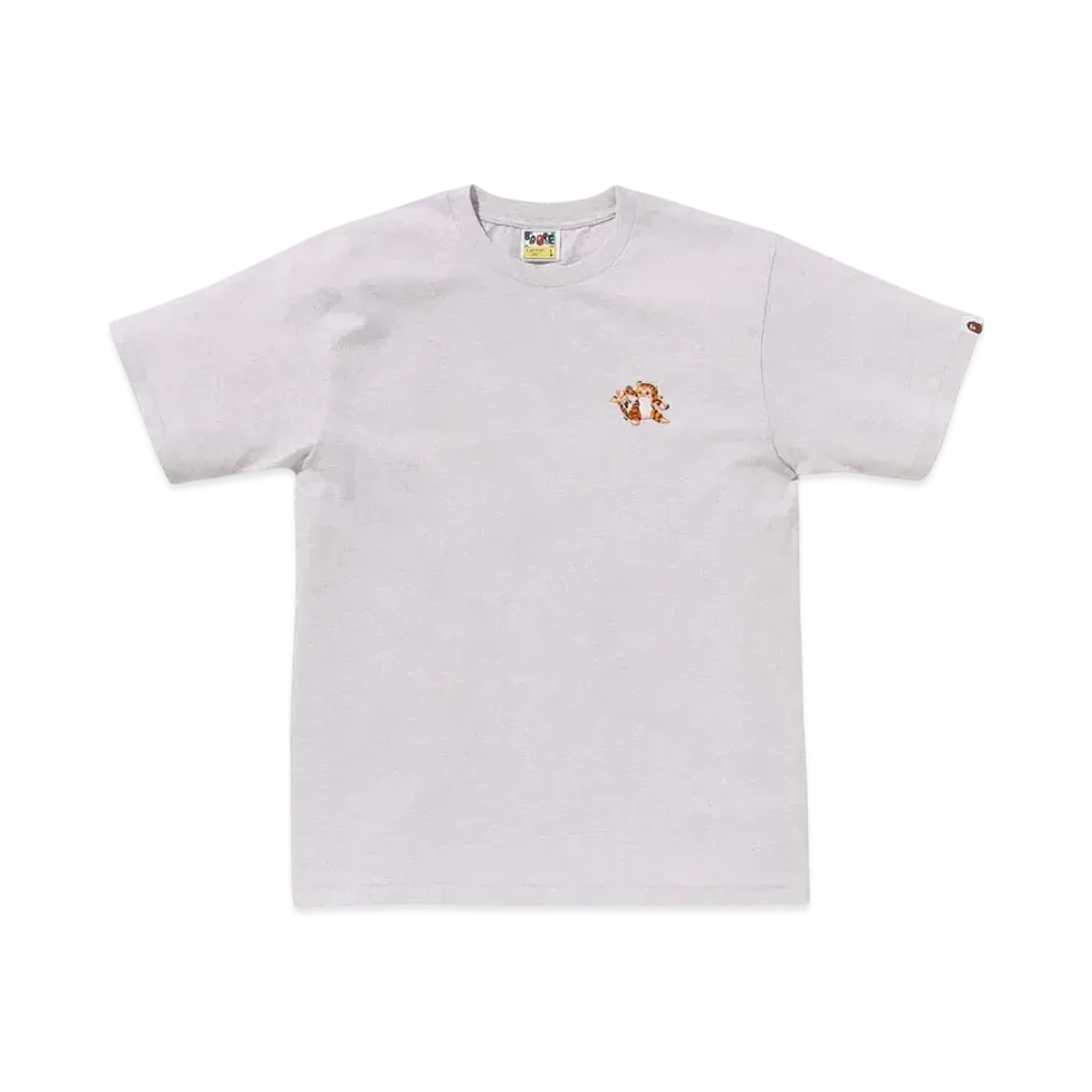 A BATHING APE Tiger One Point Tee "Gray"