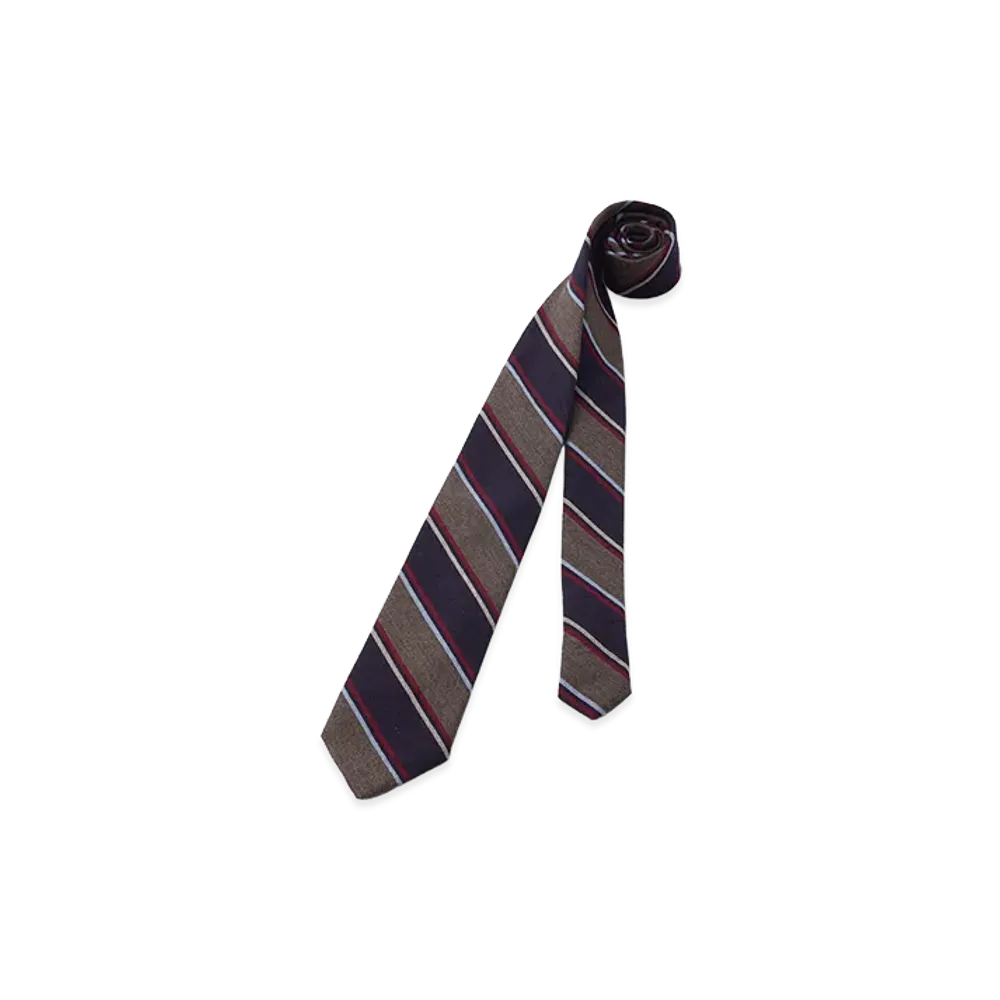 visvim Necktie Stripes "Navy"