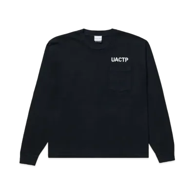 UNDEFEATED UACTP x Gardar Eide Einarsson Stencil L/S Pocket Tee "Black"