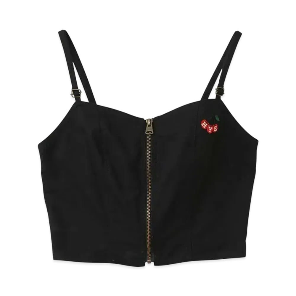 HYSTERIC GLAMOUR Military Bustier "Black"