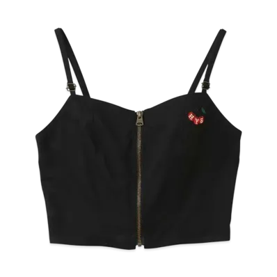 HYSTERIC GLAMOUR Military Bustier "Black"