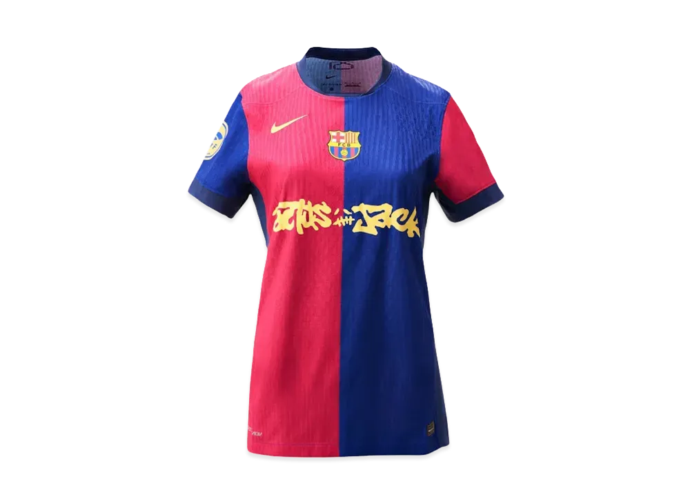 Travis Scott x FC Barcelona Women's Limited Edition 2024/25 Jersey "Blue/Scarlet"