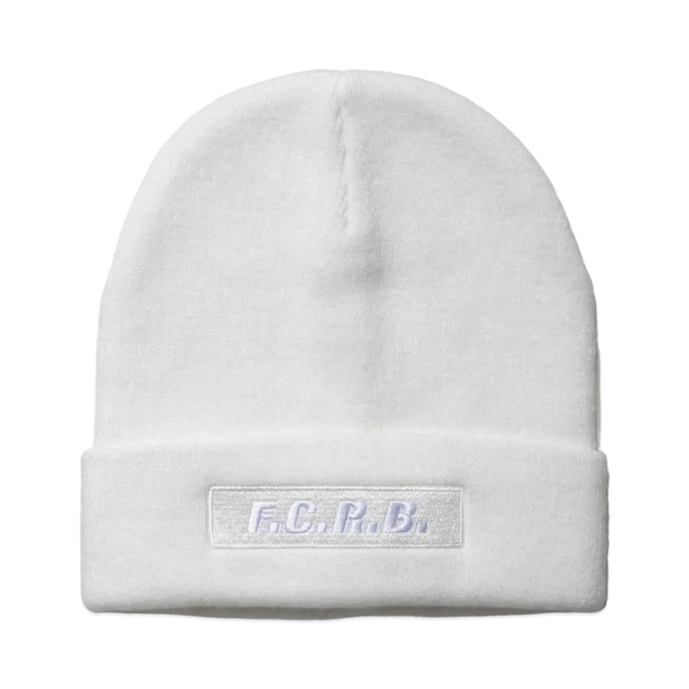 F.C.Real Bristol Embroidery Logo Beanie "White"