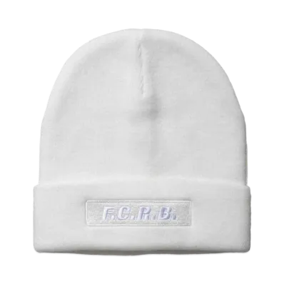 F.C.Real Bristol Embroidery Logo Beanie "White"
