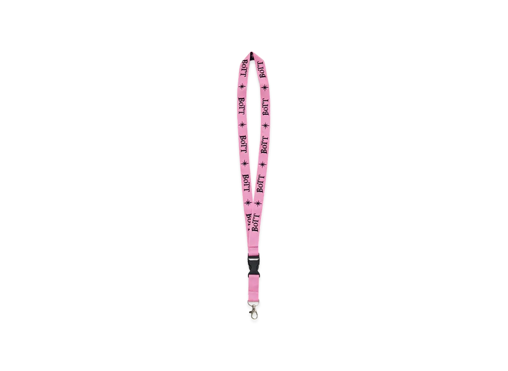 BoTT Logo Repeat Lanyard "Pink"