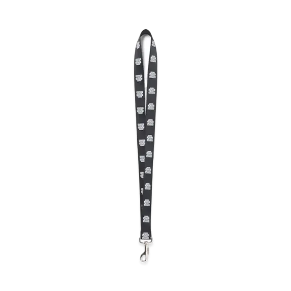 Black Eye Patch OG Label Lanyard "Black"