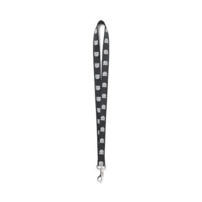 Black Eye Patch OG Label Lanyard "Black"