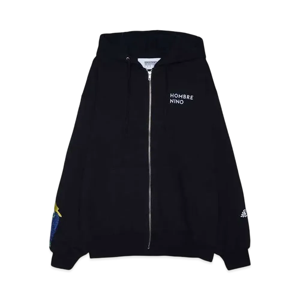 HOMBRE Nino ZIP UP HOODIE (LOGO) "BLACK"