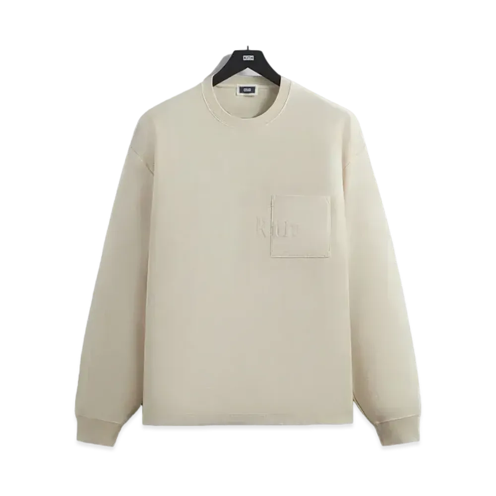 Kith Long Sleeve Quinn Tee "Sediment"