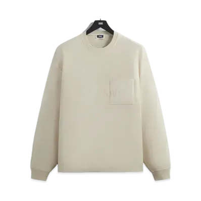 Kith Long Sleeve Quinn Tee "Sediment"