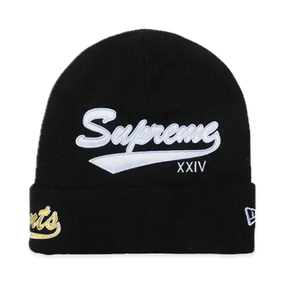 Supreme New Era Salvation Beanie "Black"