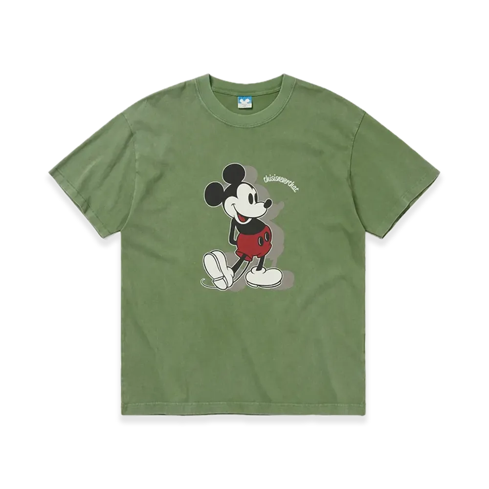 thisisneverthat x Disney Mickey Classic Tee "Green"