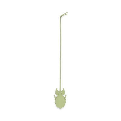 LOEWE Leaf Insect Key Fob Charm "Light Pear"
