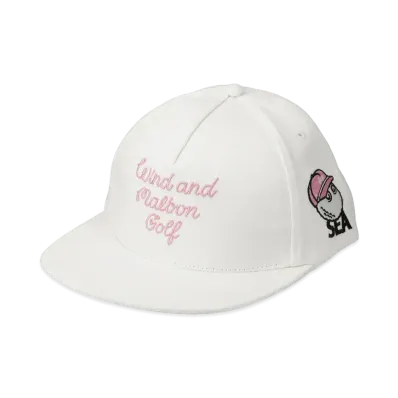 WIND AND SEA MALBON X WDS SNAP BACK CAP "White"