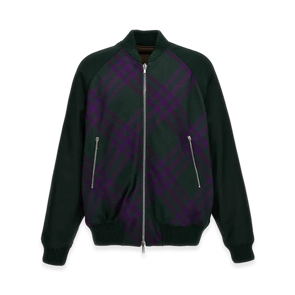 Burberry Check Reversible Bomber Jacket "Multicolor"