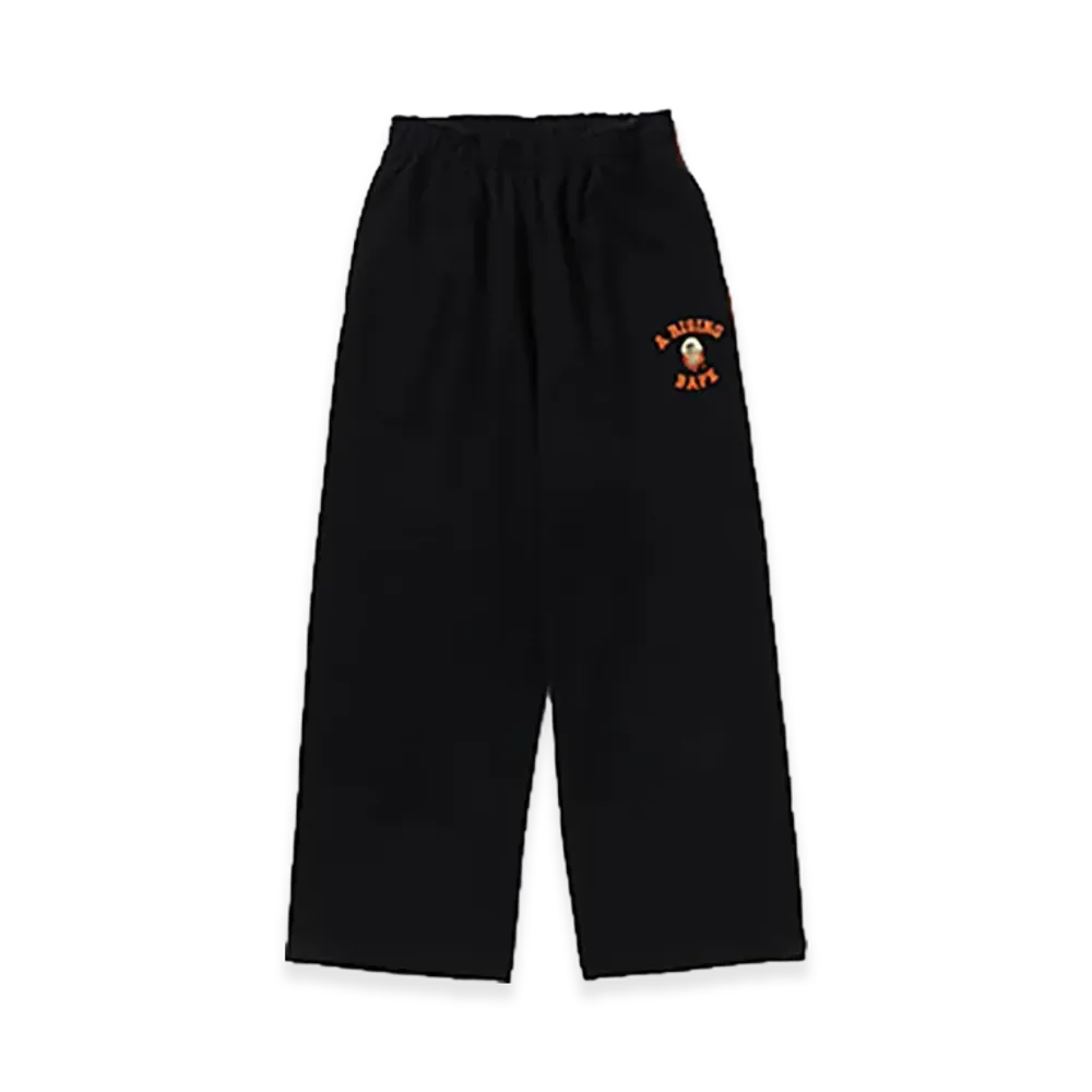 A BATHING APE A RISING BAPE Relaxed Fit Sweat Pants "Black"