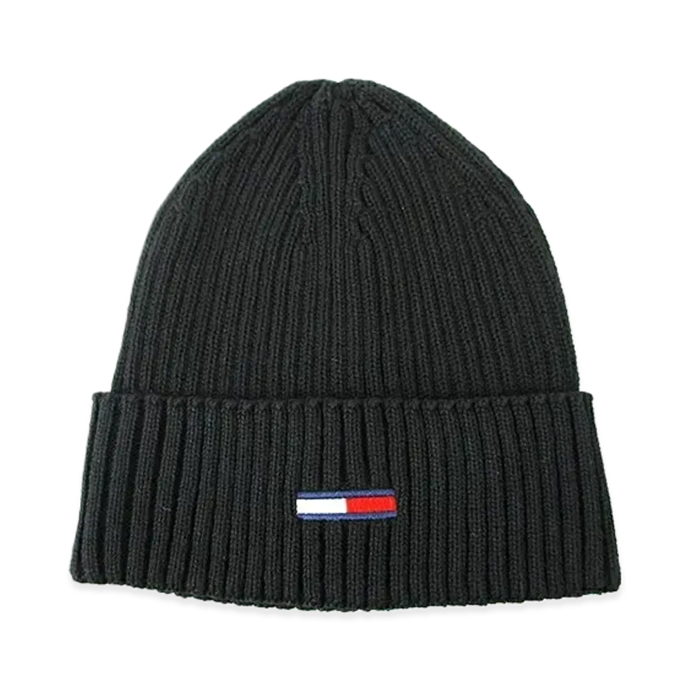 TOMMY JEANS Flag Rib Beanie "TwilightNavy"