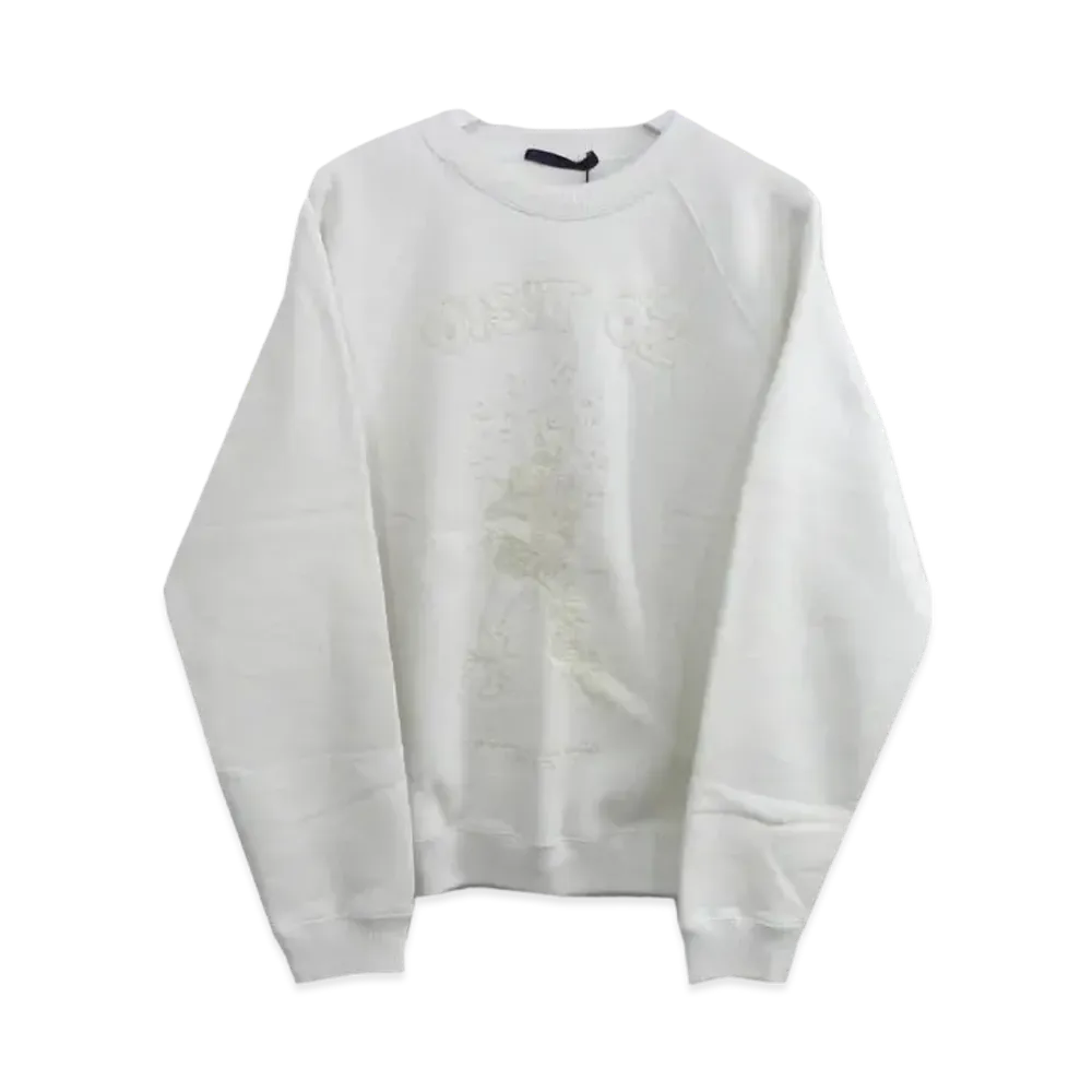 Louis Vuitton Scarcrow Embroidered Sweatshirt "White"