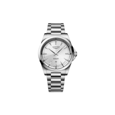 Longines Conquest 41.00mm "Silver Sun Ray/Stainless Steel" L3.830.4.72.6