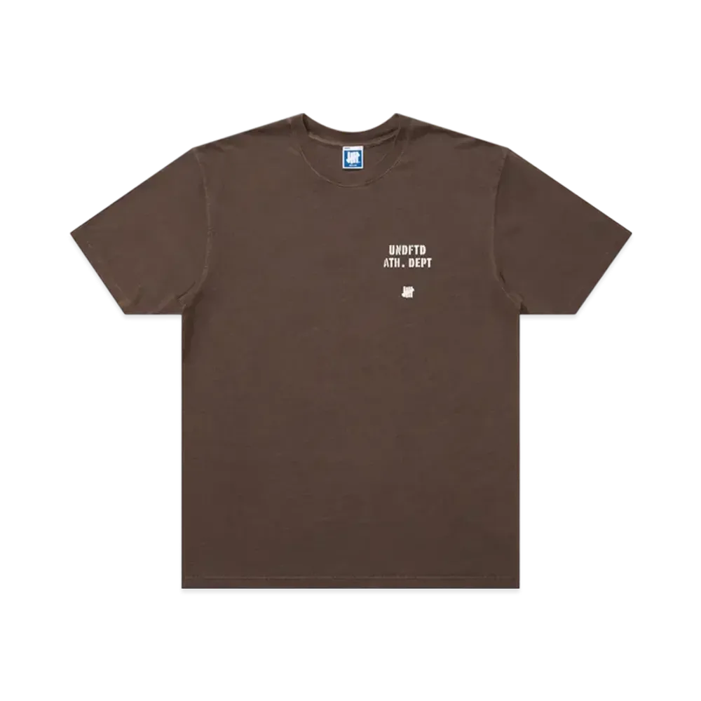 UNDEFEATED Stencil S/S Tee "Brown"
