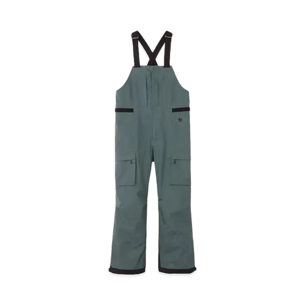 Goldwin Gore-Tex 3 Layer Cargo Bib (Ski / Men's) "Pewter"