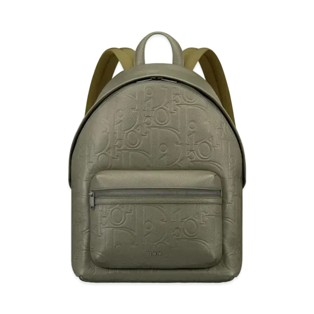 Dior Rider 2.0 Backpack Dior Gravity Leather and Grained Calfskin "Khaki"
