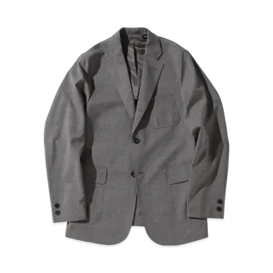 BEAMS 3B Jacket Combat Wool "Gray"