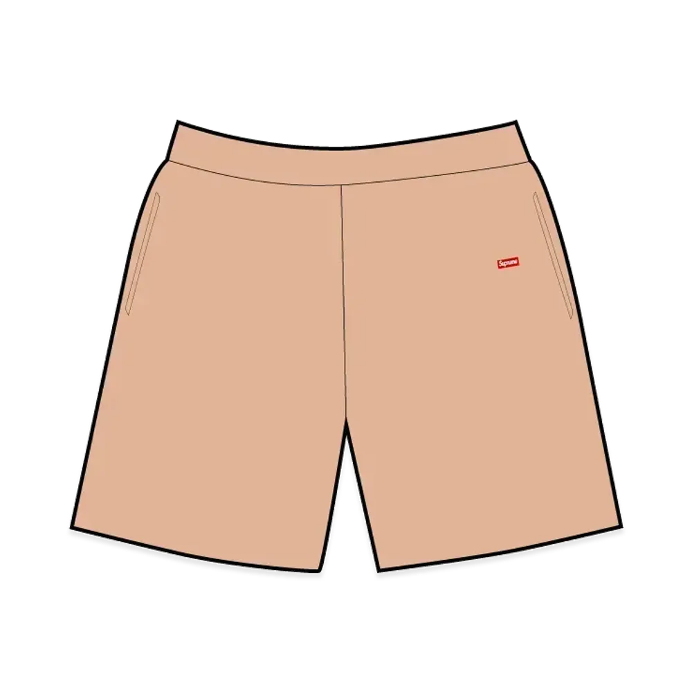 Supreme Small Box Sweatshort "Khaki"
