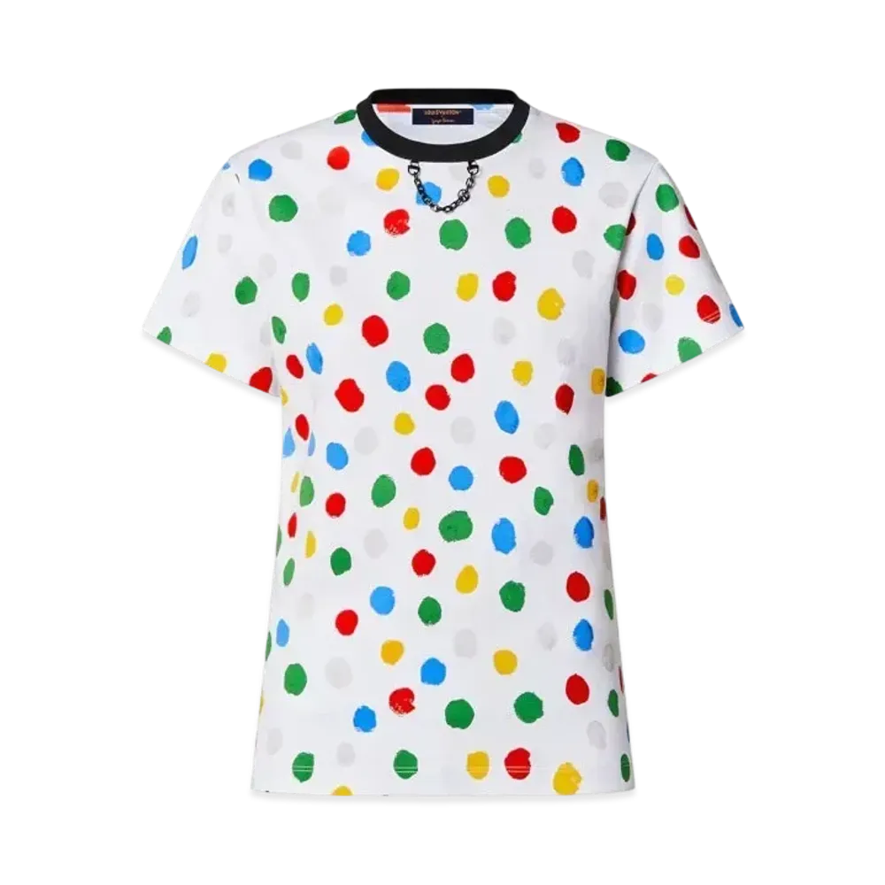 Louis Vuitton x Yayoi Kusama Painted Dots T-Shirt "Blanc"