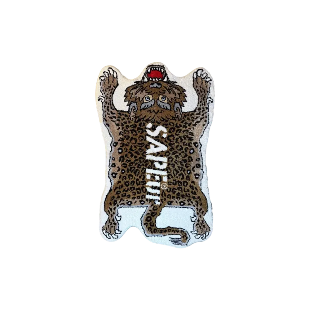 SAPEur Tibetan Leopard Rug "Brown"